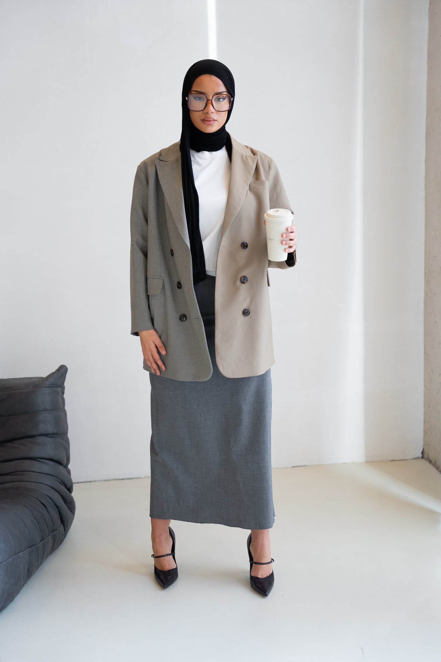 Blazer Bicolore