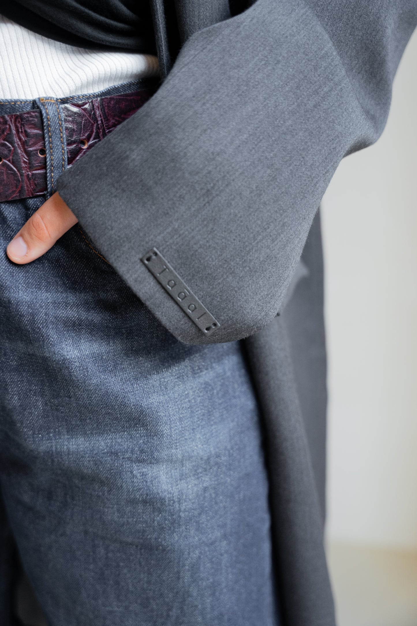 Manteau Gris sans col "Edition Limitée"
