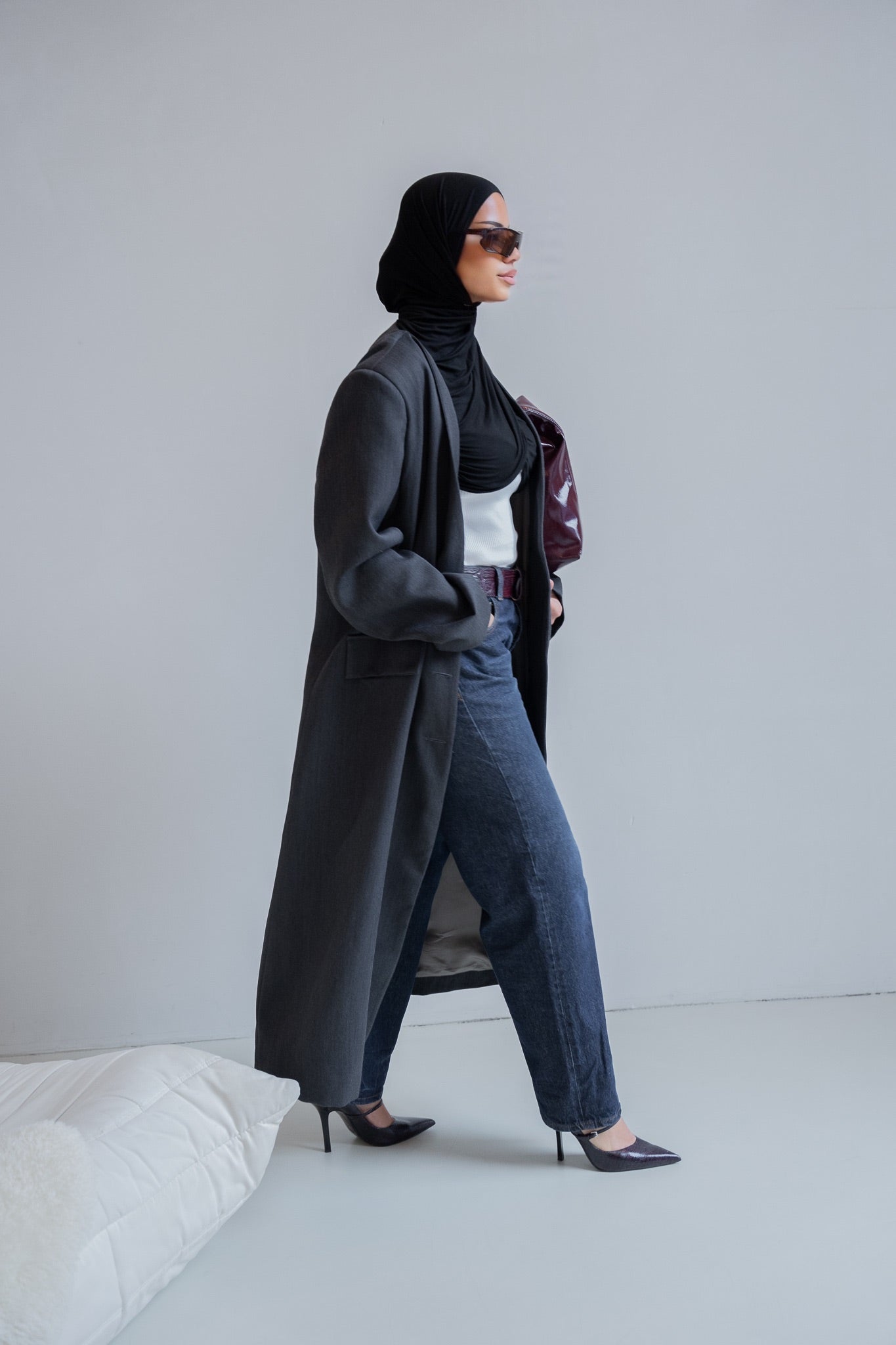 Manteau Gris sans col "Edition Limitée"
