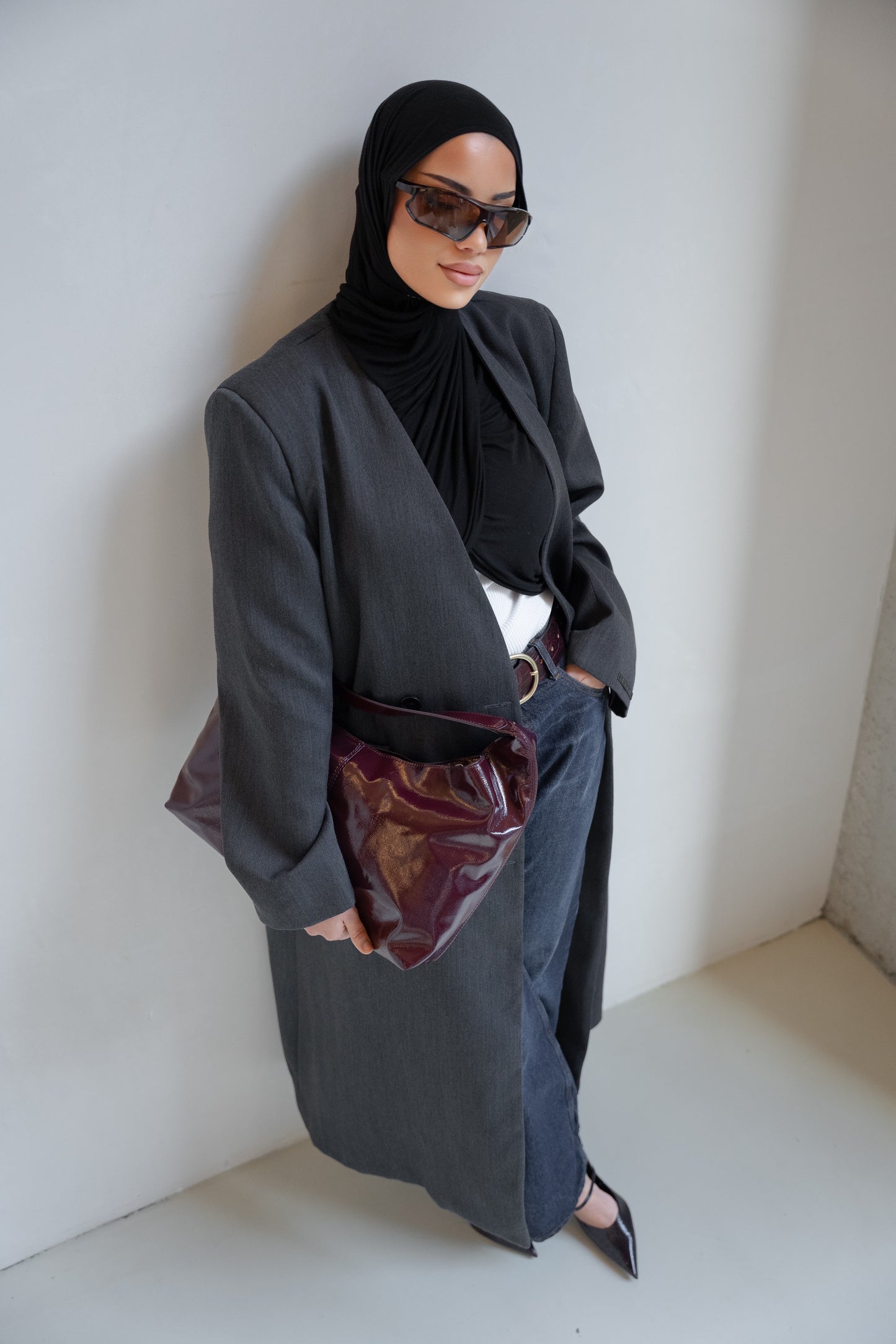 Manteau Gris sans col "Edition Limitée"