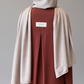 Tara dress Cherry red