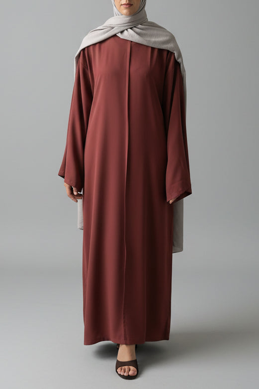 Tara dress Cherry red