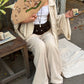 Leafy dress linen